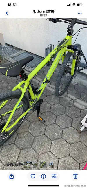 cooles Neon Fahrrad Bild 2