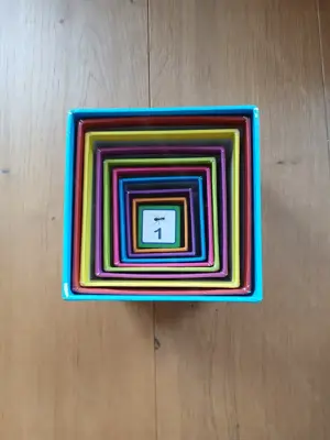 Stapelwürfel Erstes Lernen Bauernhof Bild 5