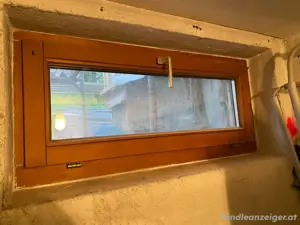 Holzfenster 110 x 50cm Bild 2