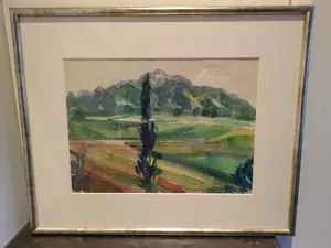 Walter Khüny - Aquarell