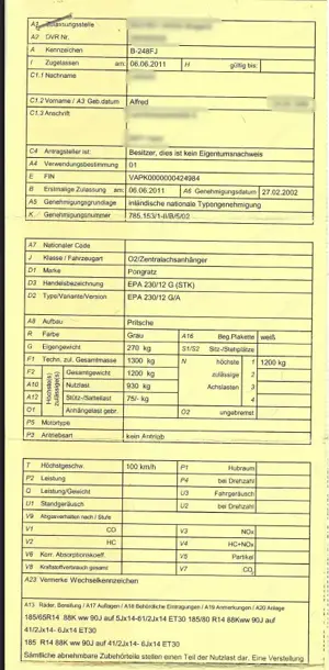 PKW-Anhänger Pongratz EPA 230 12 G, gebremst Bild 9