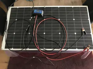 Solarpanel 100W 12V  größe 90 x 50 cm
