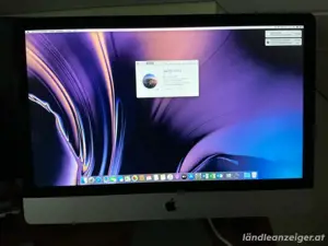 iMac 27" komplett mit Trackpad und Tastatur Bild 6