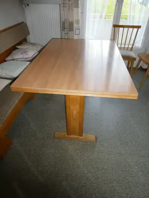 Küchenauszugtisch mit Buchenresophal Bild 2