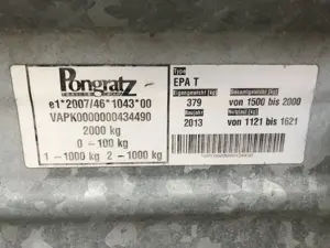 Pongratz Anhänger 3 in 1 (inkl. div. Aufbauten) Bild 2