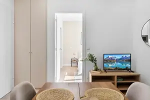 Zu vermieten   Möblierte Wohnung mit 1 Schlafzimmer und Wohnzimmer Bild 4