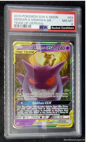 Pokemon PSA Gengar 