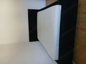 Vergeben!!! Polsterbett 160x200cm - samtschwarzer Bezug zu VERSCHENKEN  Bild 2