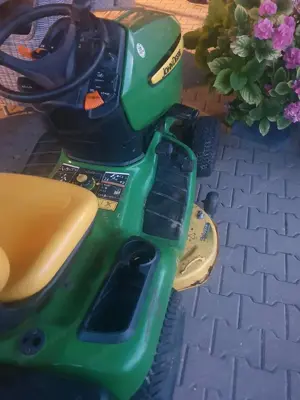 John Deere x aufsitzmäher rasentraktor rasenmäher 215 bst profi Bild 5