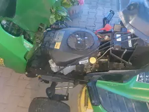 John Deere x aufsitzmäher rasentraktor rasenmäher 215 bst profi Bild 7