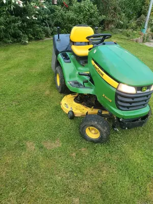 John Deere x aufsitzmäher rasentraktor rasenmäher 215 bst profi