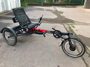 Hase Lepus Liegerad mit Rohloff & neuem Pedelec E-Antrieb 25kmh