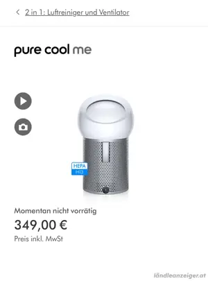 Dyson Luftreiniger neuwertig Bild 2