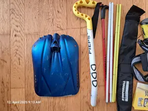 Lawinenverschüttetensuchgerät LVS Set (Pieps DSP Pro, Orthovox Schaufel u Komperdell Alu-Sonde)
