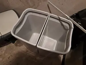 Mega Doppel-Abfalleimer Bild 2