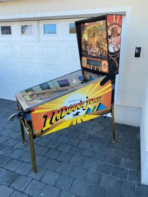 Flipper Indiana Jones Williams Flipperautomat Bild 2