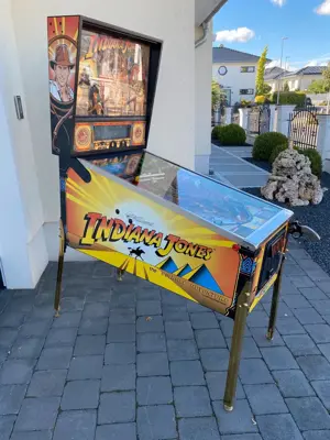 Flipper Indiana Jones Williams Flipperautomat Bild 5