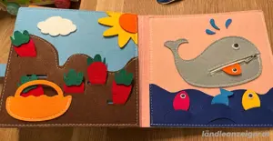 Quiet Book - Activity Buch Montessori Bild 2