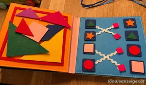 Quiet Book - Activity Buch Montessori Bild 5