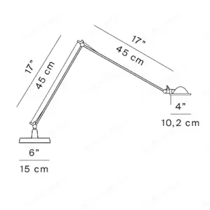 Luceplan Berenice D12 Schreibtischleuchte Designklassiker Bild 10