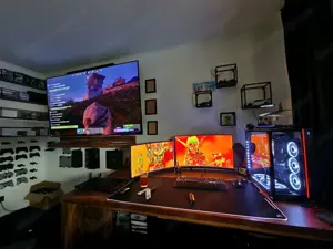 Pc Mit 2 Monitore  Highend Gaming 