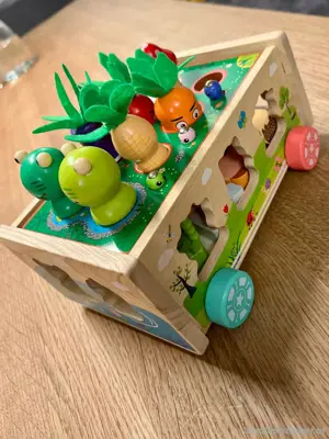 Montessori Holz Sensorikspielzeug