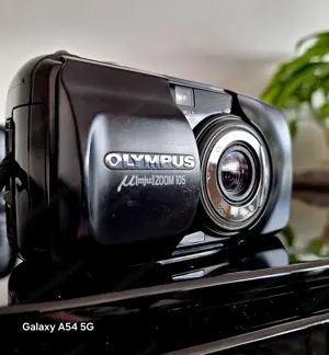 Olympus mju zoom 105 kult-retrokamera inkl. 36er film + neue batterie Bild 5