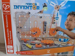 Hape Junior Inventor Tüftler Werkbank Bild 4