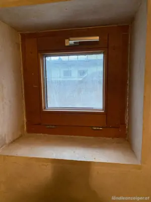 Holzfenster 49 x 49cm