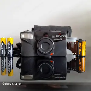 Olympus superzoom 70 inkl. 36er film + neue batterien