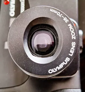 Olympus superzoom 70 inkl. 36er film + neue batterien Bild 6