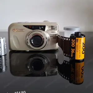 Yashica zoomate 140 retro analog kameraset - point & shoot  Bild 5