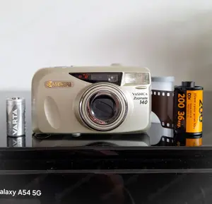 Yashica zoomate 140 retro analog kameraset - point & shoot  Bild 4