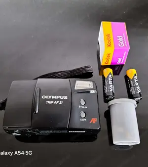 Olympus trip af 31 - retro analog kameraset  inkl. 36er film + neue batterie Bild 3