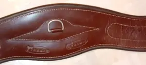 Ledersattelgurt braun 150 cm