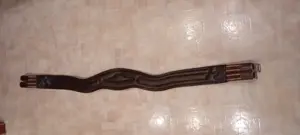 Ledersattelgurt braun 150 cm Bild 8