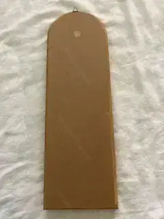 Spiegel mit Holzrahmen goldfarben Bild 2