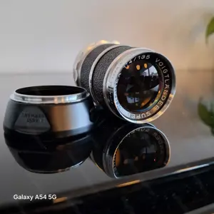 Voigtländer super dynarex 135mm f4 objektiv 