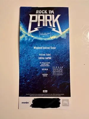 Rock im Park Ticket