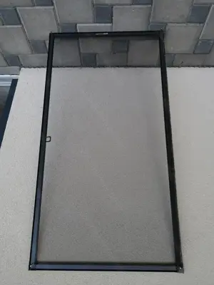 Fliegengitter 120,5 x 64,5 cm Alurahmen zu verschenken