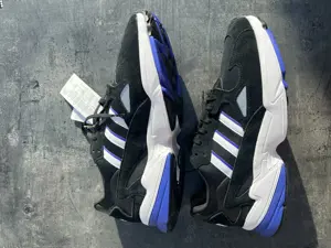 Adidas Sneaker Falcon Gr. 44 2 3 schwarz neu Bild 4