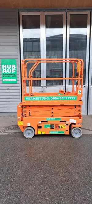 Genie 1932 E Scherenarbeitsbühne Arbeitsbühne Steiger Bühne wie Haulotte Magni JLG Snorkel Nifty Bild 2