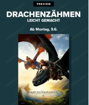 Kinokarten für "Drachenzähmen leicht gemacht"