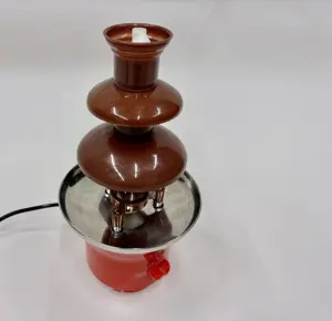 Schokobrunnen Schoko Fondue Bild 3