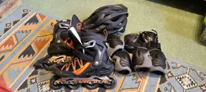 Rollerblads set komplett mit Schoner Gr. 46