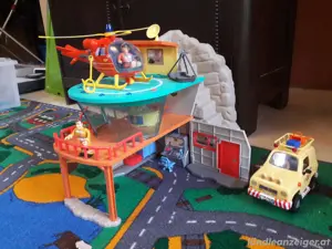 Feuerwehrmann Sam - Bergrettung mit Zubehör 