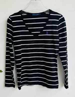 Gestreiftes Damen Oberteil von Ralph Lauren 