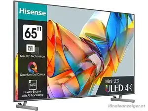 Hisense 65U 6 KQ LED TV, Flat, 65 Zoll 164 cm, 4K