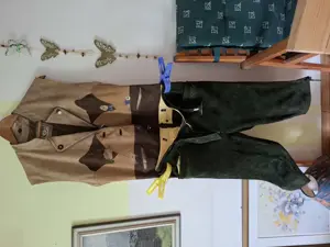 Lederhosen mit trachtengele Bild 2