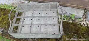 Alte Bierkiste Metall Bild 5